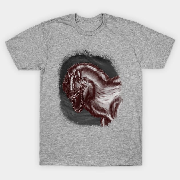 Yutyrannus T-Shirt by Smokbeast